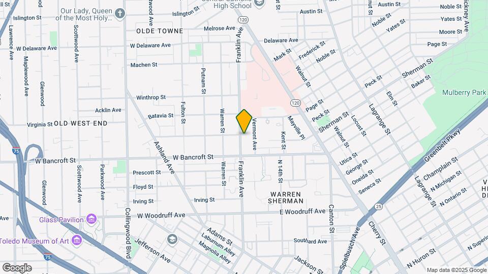 2240 Franklin Ave Map and Location Details
