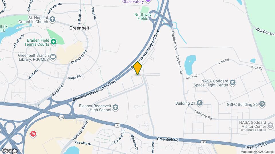 7824 Hanover Pkwy Map and Location Details