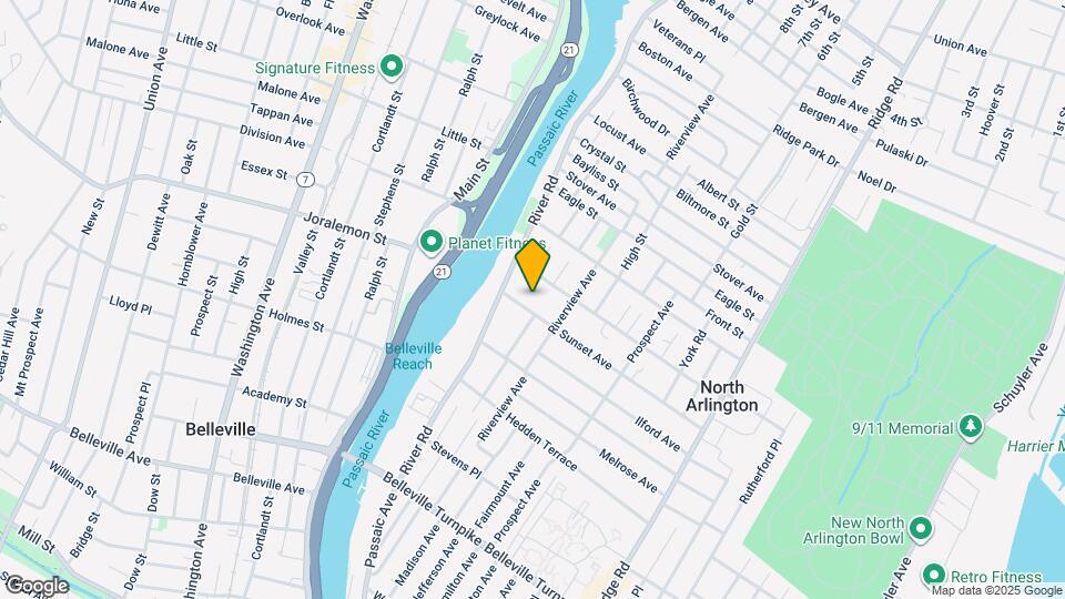 170 Sunset Ave, Unit 170 Sunset Ave apt#2nd fl Map and Location Details