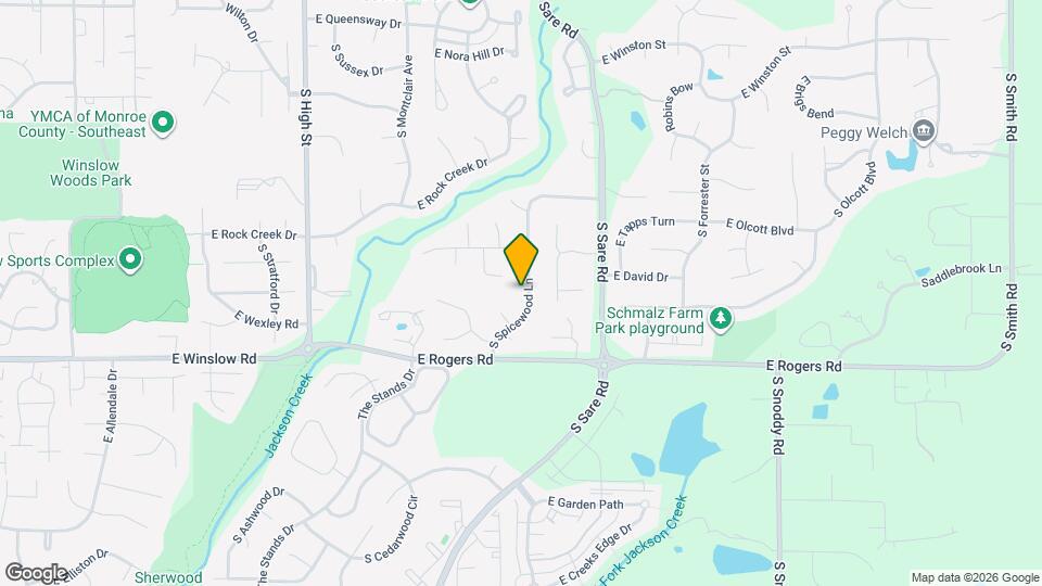 2542 S Spicewood Ln Map and Location Details