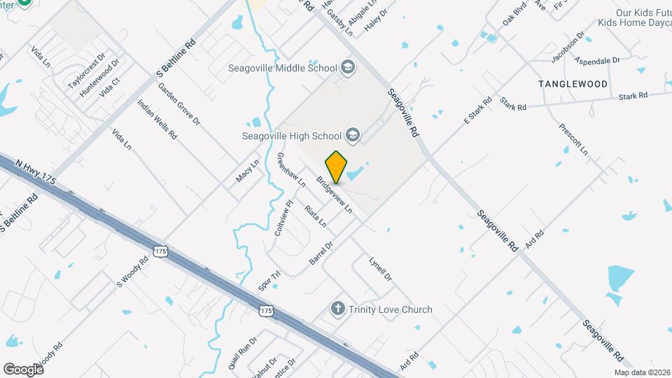 14281 Bridgeview Ln Map and Location Details