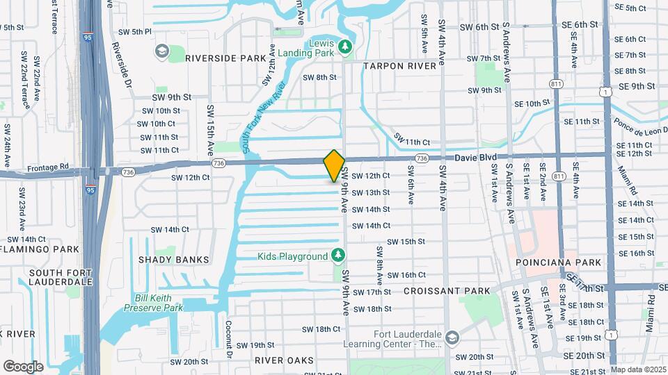 908 SW 12th Ct Map and Location Details