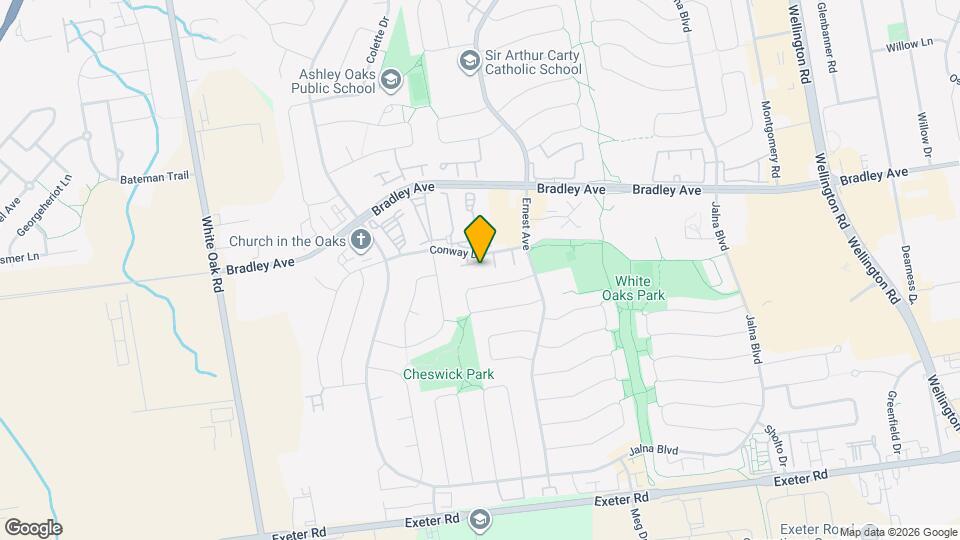 81 Conway Dr Map and Location Details