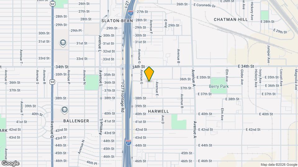 3605 Avenue F Mapa y Detalles de la Ubicación