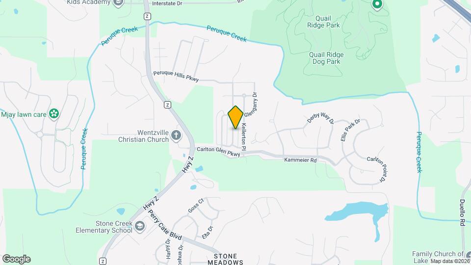 2012 Village Glen Dr Map and Location Details