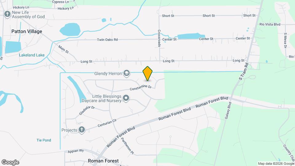 2711 Constantine Dr Map and Location Details