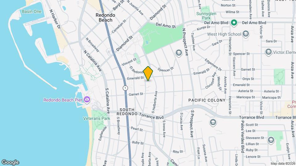 108 S Guadalupe Ave Map and Location Details