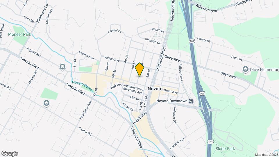 1012 2nd St Map and Location Details