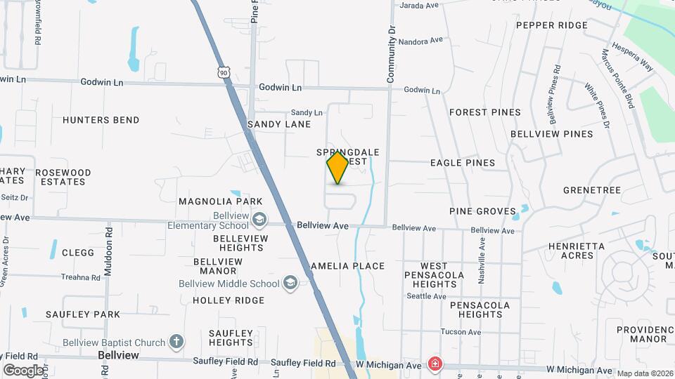 2081 Sequoia Cir Map and Location Details