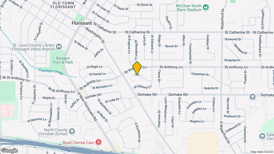 307 St Eugene Ln Map and Location Details