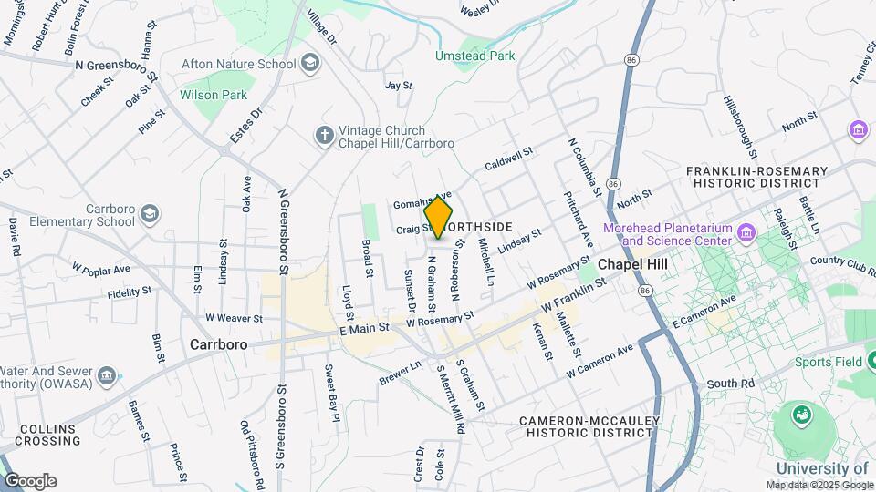 500 Whitaker St Map and Location Details