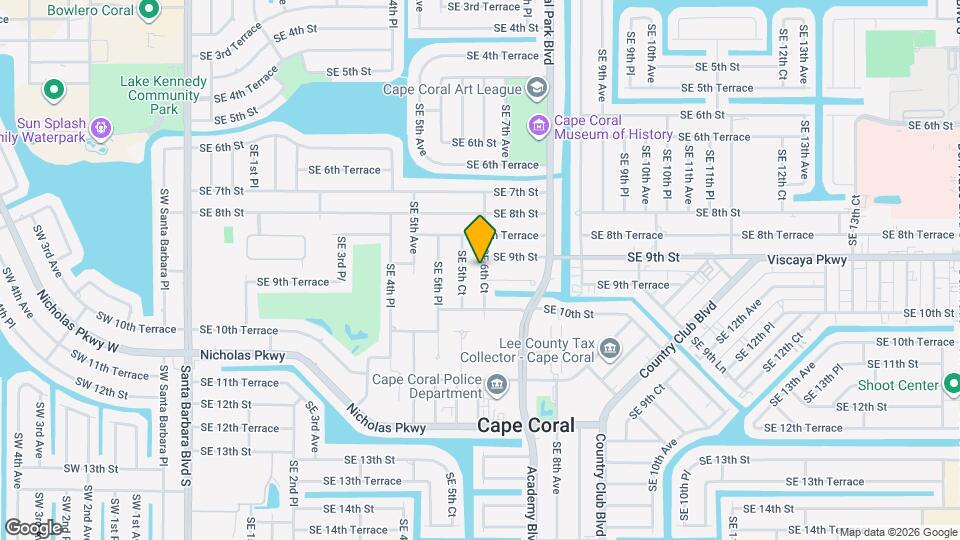 912 SE 6th Ct Map and Location Details