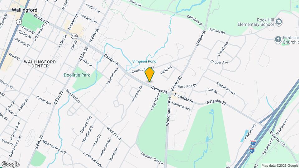 752 Center St Map and Location Details