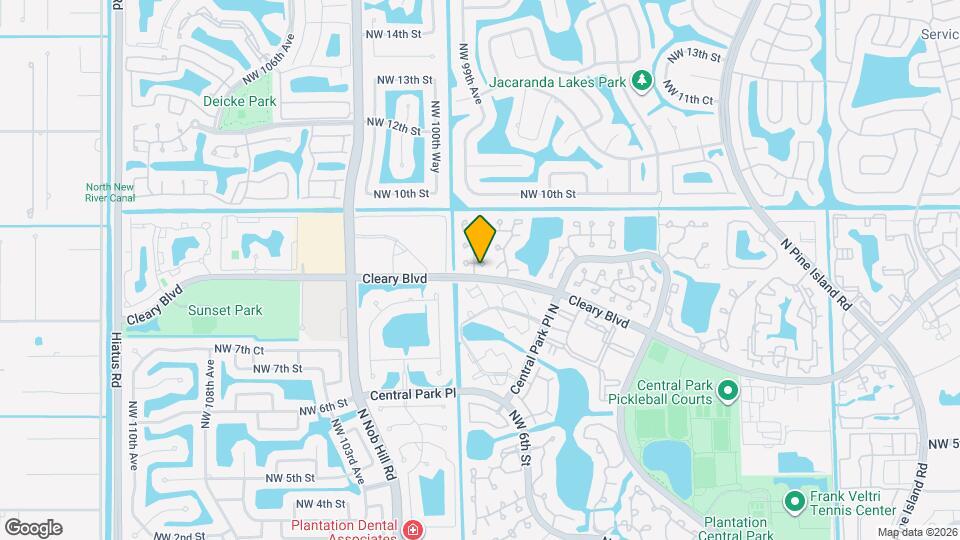 804 NW 99th Ave Map and Location Details
