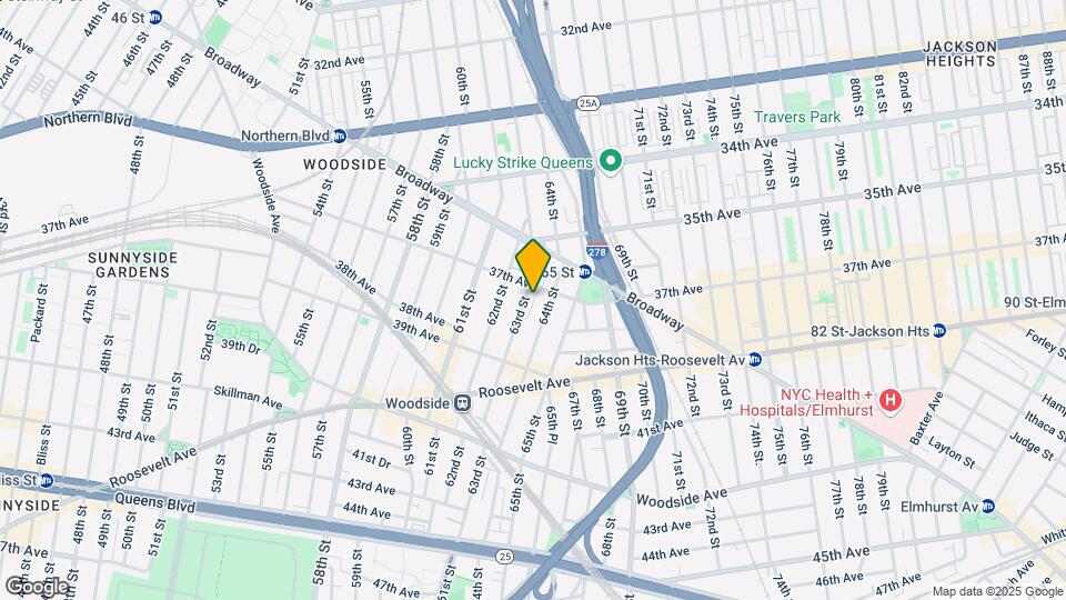37-11 63rd St Map and Location Details
