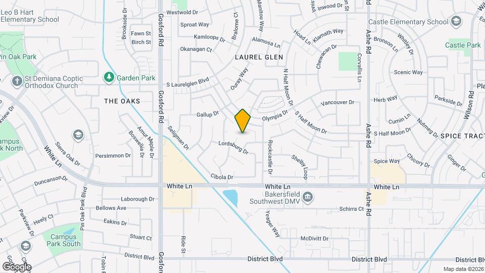 3604 Lordsburg Ct Map and Location Details