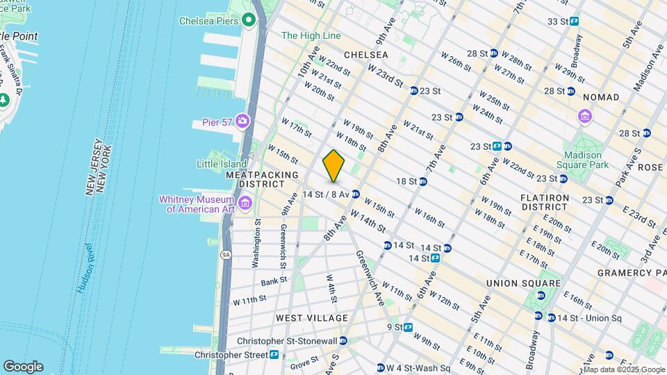 328 W 15th St Map and Location Details