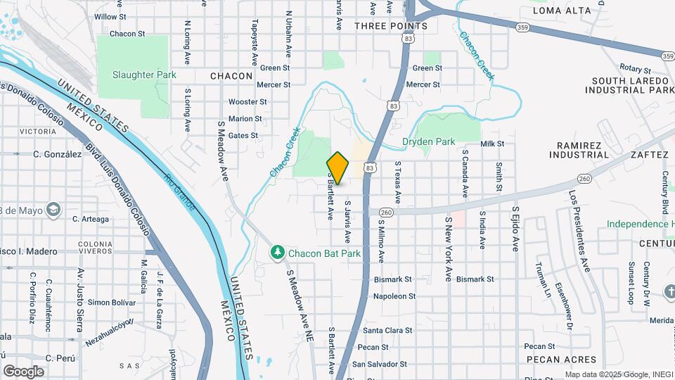 2210 Blaine St Map and Location Details