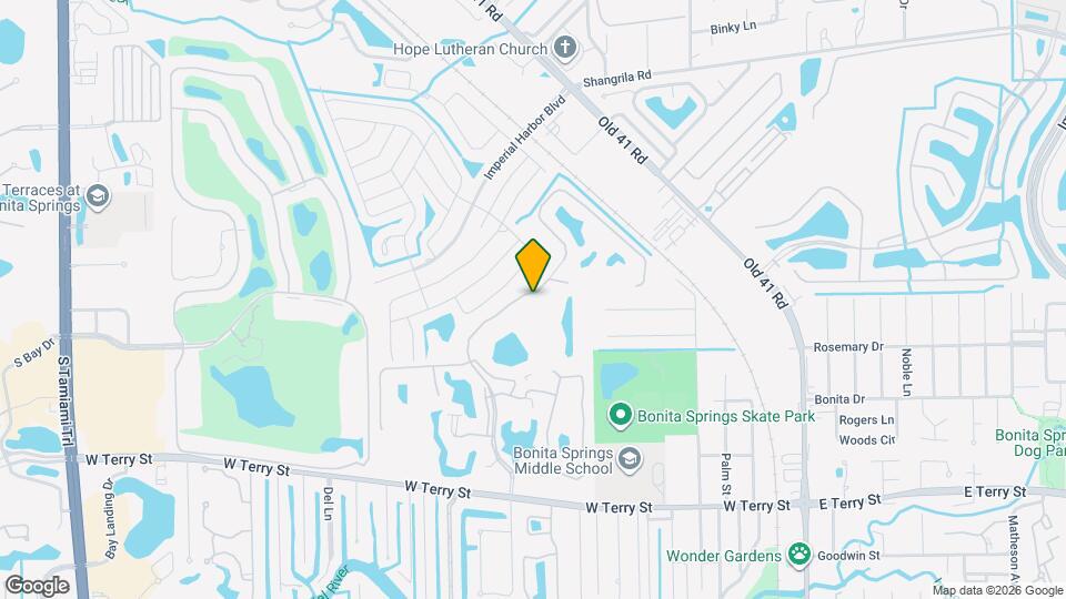 26603 Bonita Fairways Blvd Mapa y Detalles de la Ubicación