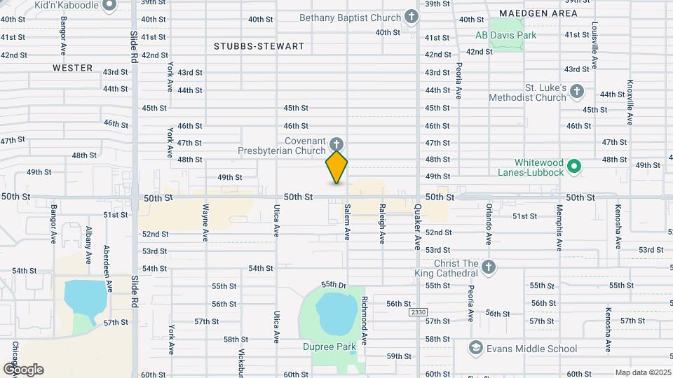 Lubbock Square Map and Location Details
