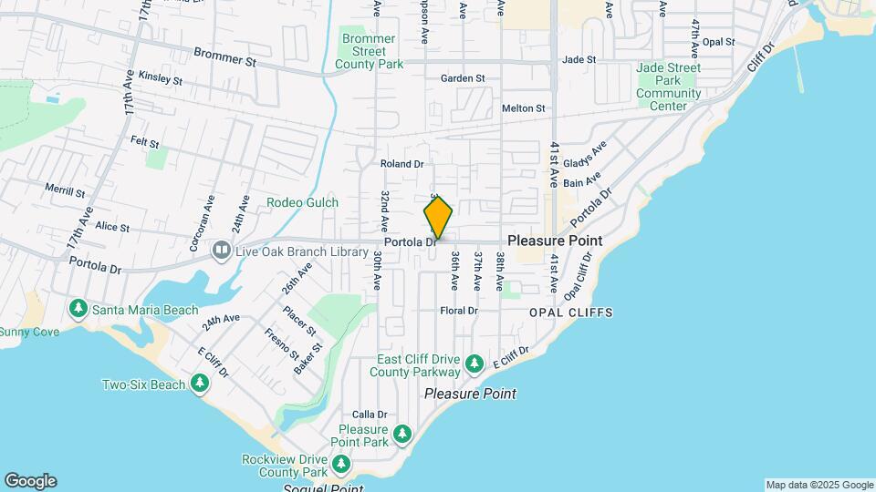 3500 Portola Dr Mapa y Detalles de la Ubicación