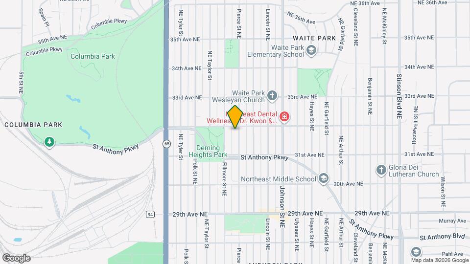 3150 Pierce St NE Map and Location Details