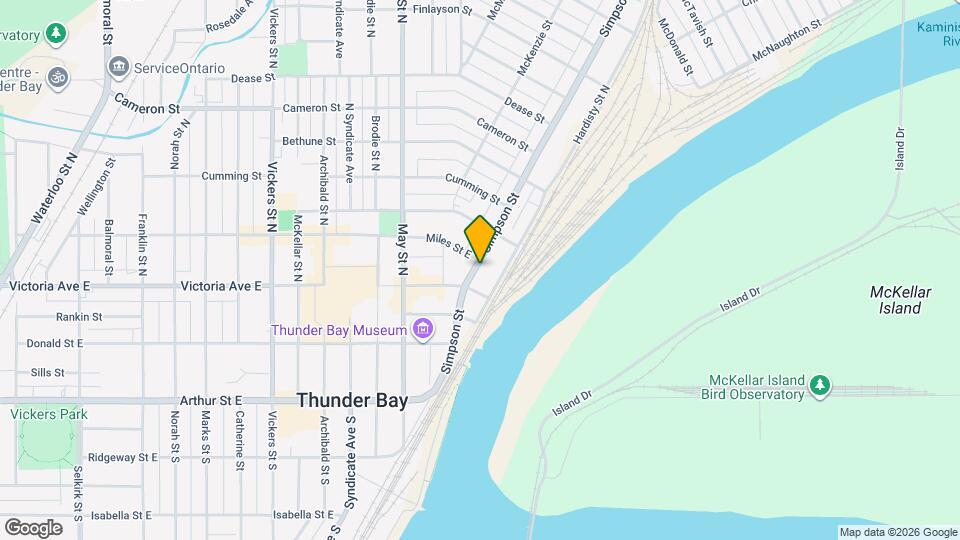 120 Simpson St Map and Location Details