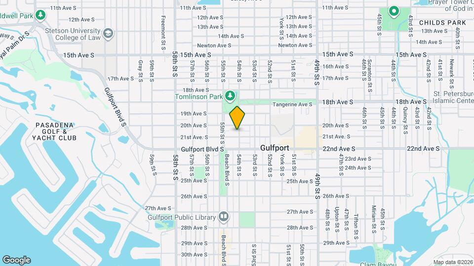 2019 54th St S Map and Location Details