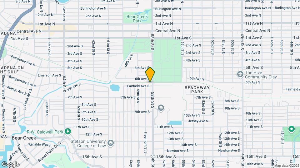 Fairfield Avenue Triplex Mapa y Detalles de la Ubicación