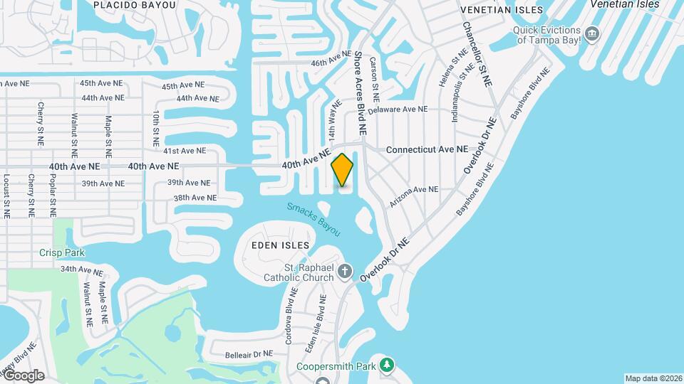 3900 14th Ln NE Map and Location Details