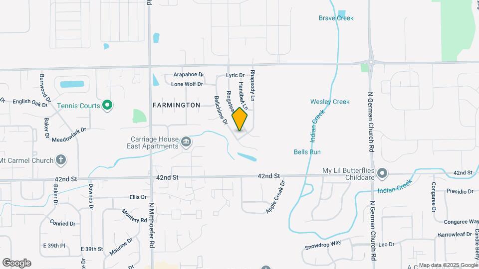 4326 Rhapsody Ln Mapa y Detalles de la Ubicación