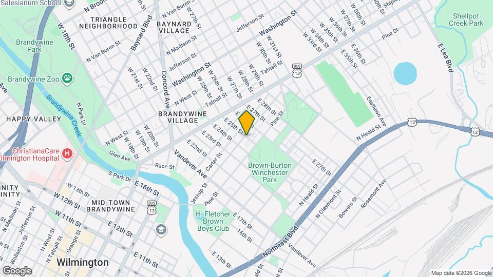 2412 Jessup St Mapa y Detalles de la Ubicación