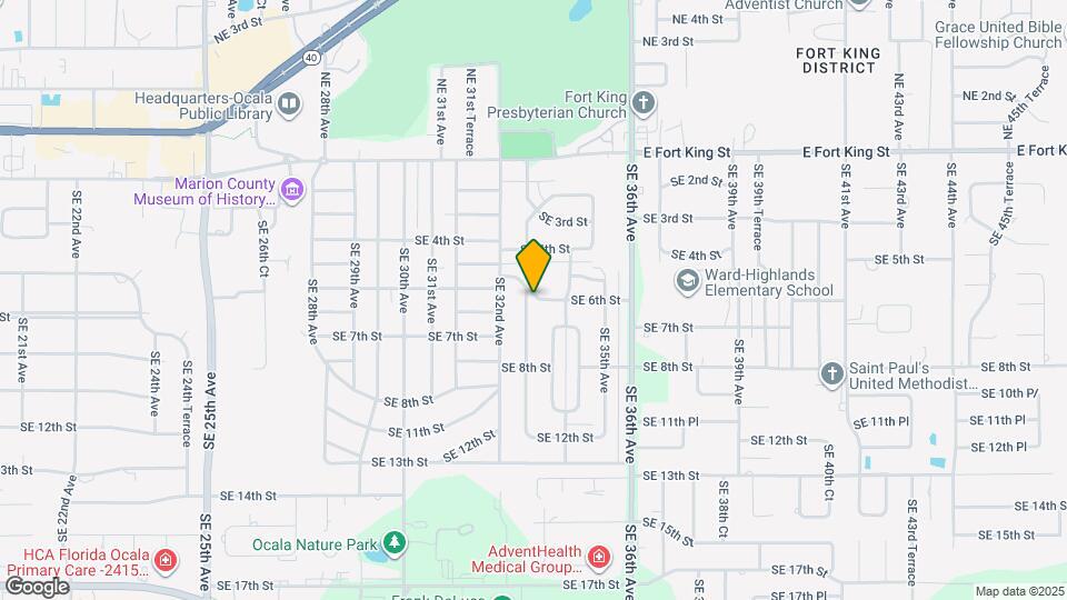 3312 SE 6th St Map and Location Details