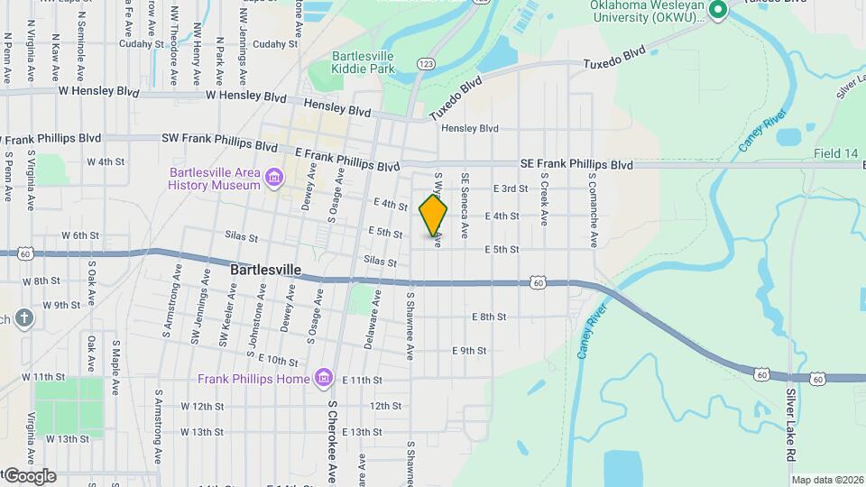 423 S Wyandotte Ave Mapa y Detalles de la Ubicación