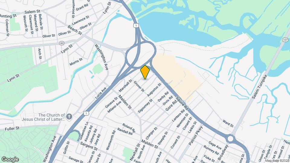 106 Pemberton St, Unit #1 Map and Location Details