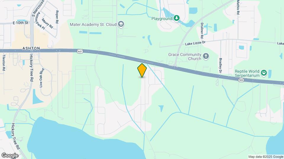 2104 Live Oak Lake Rd Map and Location Details