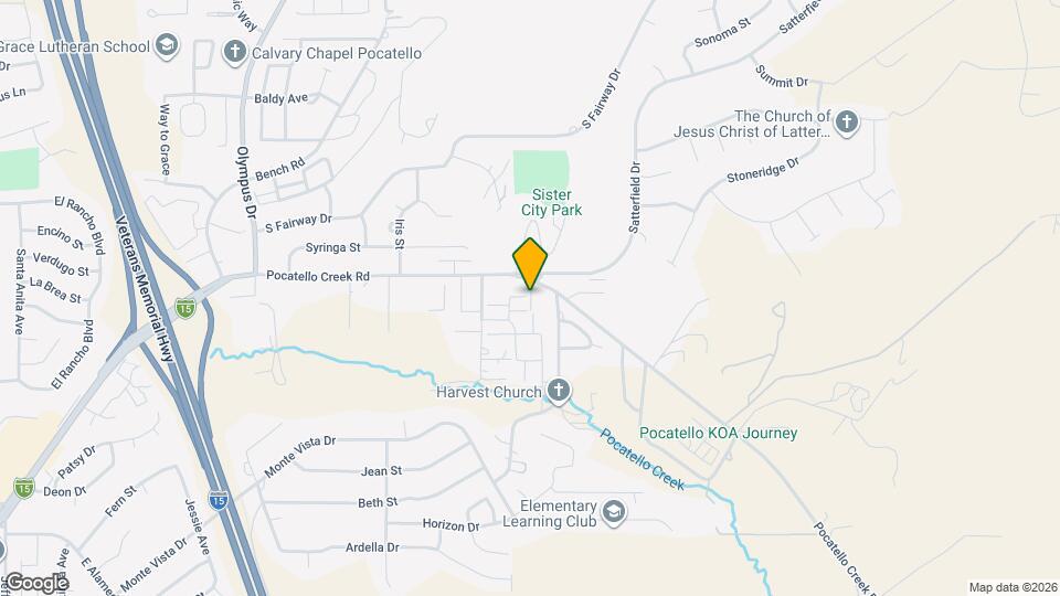 2235 Pocatello Creek Rd Map and Location Details