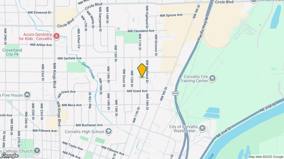 1445 NW 11th St Map and Location Details