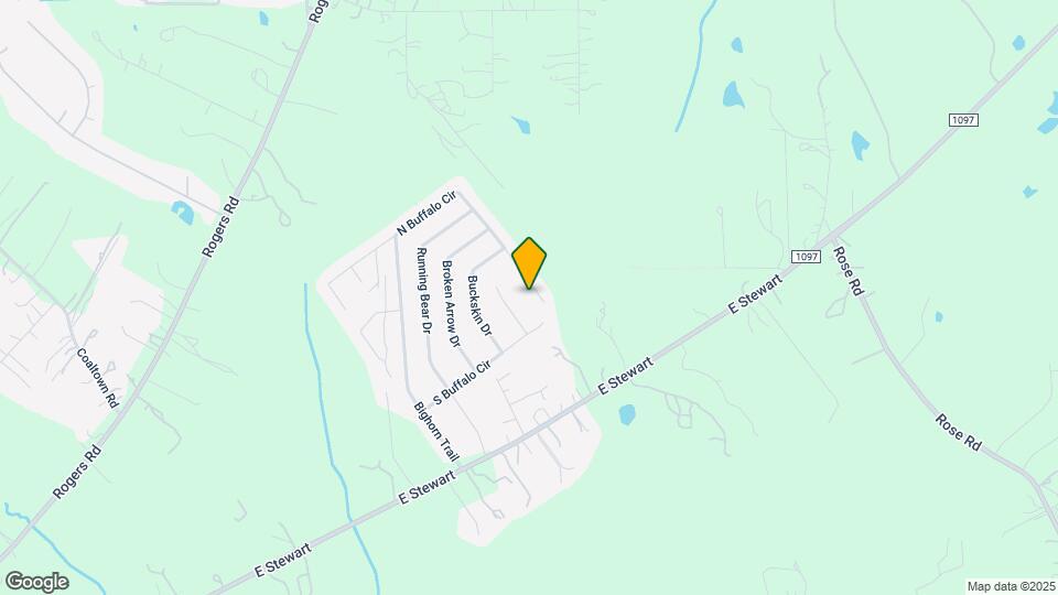 8825 E Buffalo Cir Map and Location Details