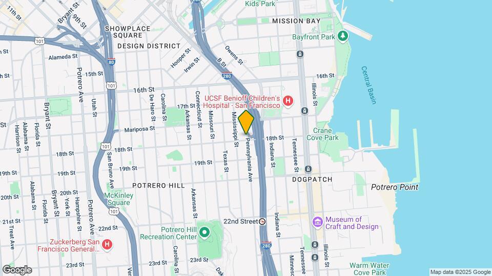 290 Pennsylvania Ave Map and Location Details
