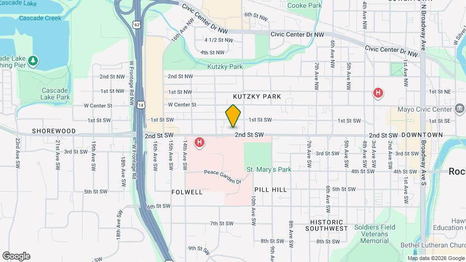 1119 2nd St SW Map and Location Details