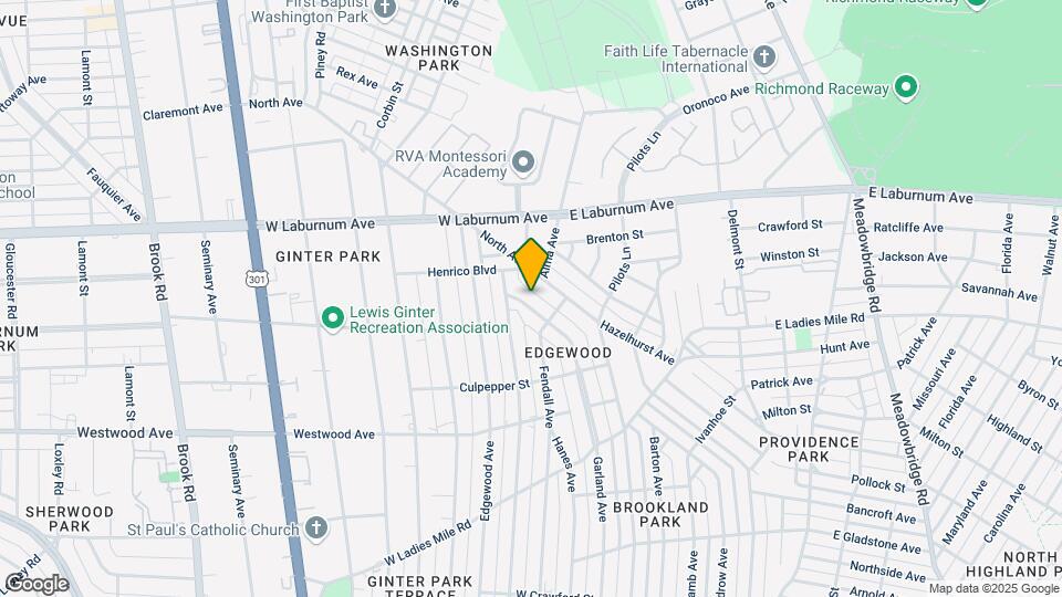3709 Garland Ave Mapa y Detalles de la Ubicación