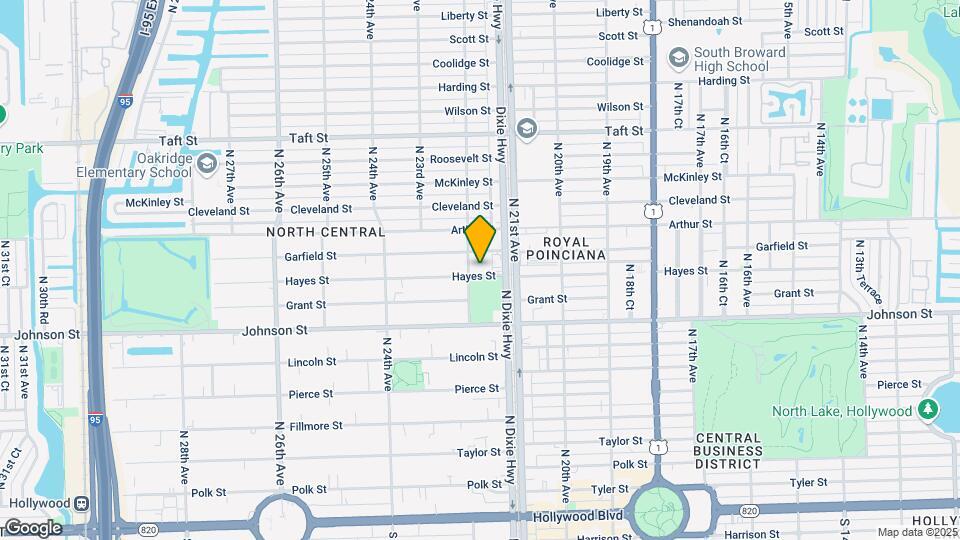 2137 Hayes St Map and Location Details