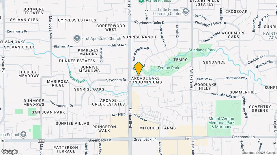 7953 Arcade Lake Ln Map and Location Details