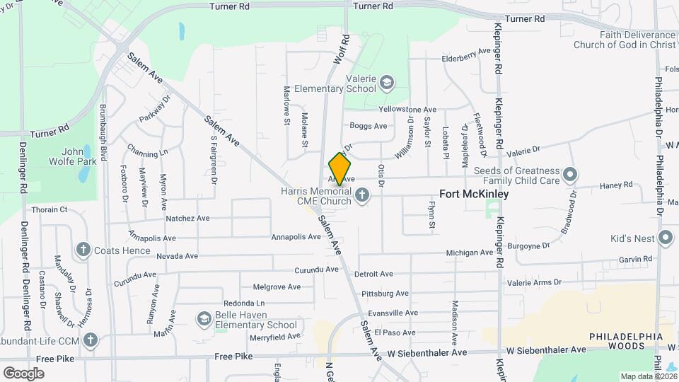 4025 Haney Rd Map and Location Details