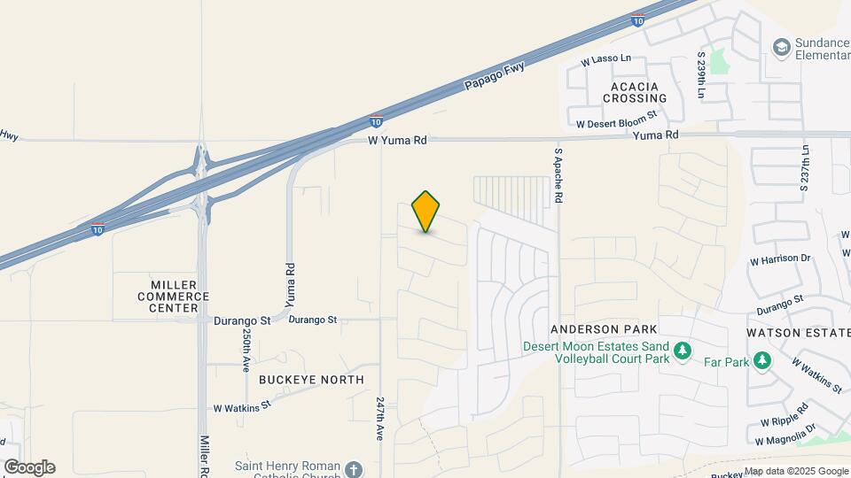 24581 W Cocopah St Map and Location Details
