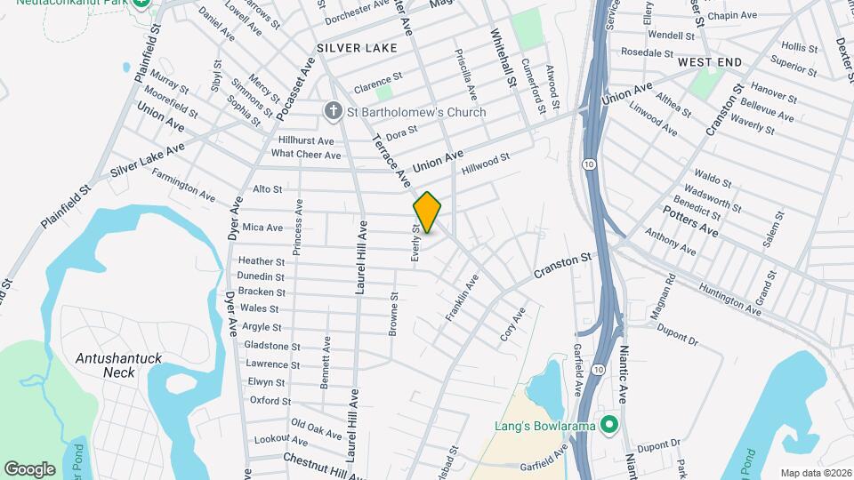 216 Maplewood Ave Map and Location Details