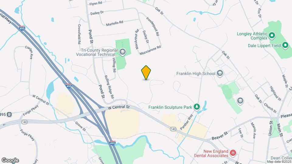 1410 Franklin Crossing Rd Map and Location Details