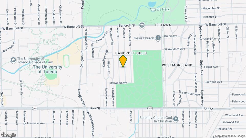 1823 Perth St Map and Location Details