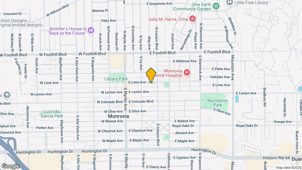 232 E Lime Ave-Unit -A Mapa y Detalles de la Ubicación